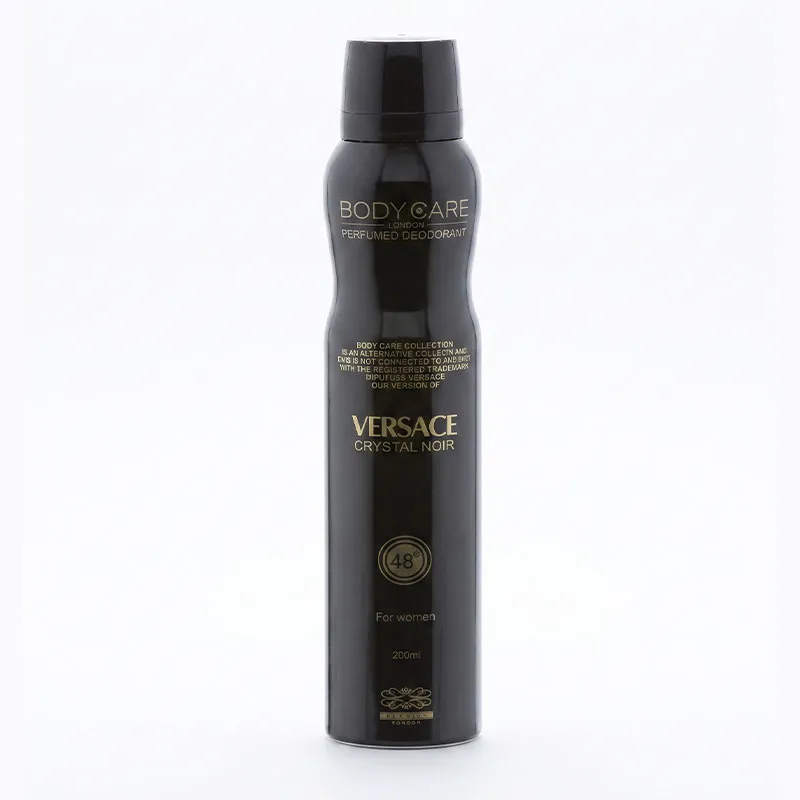 اسپری عطر زنانه ورساچه کریستال نویر مشکی بادی کر