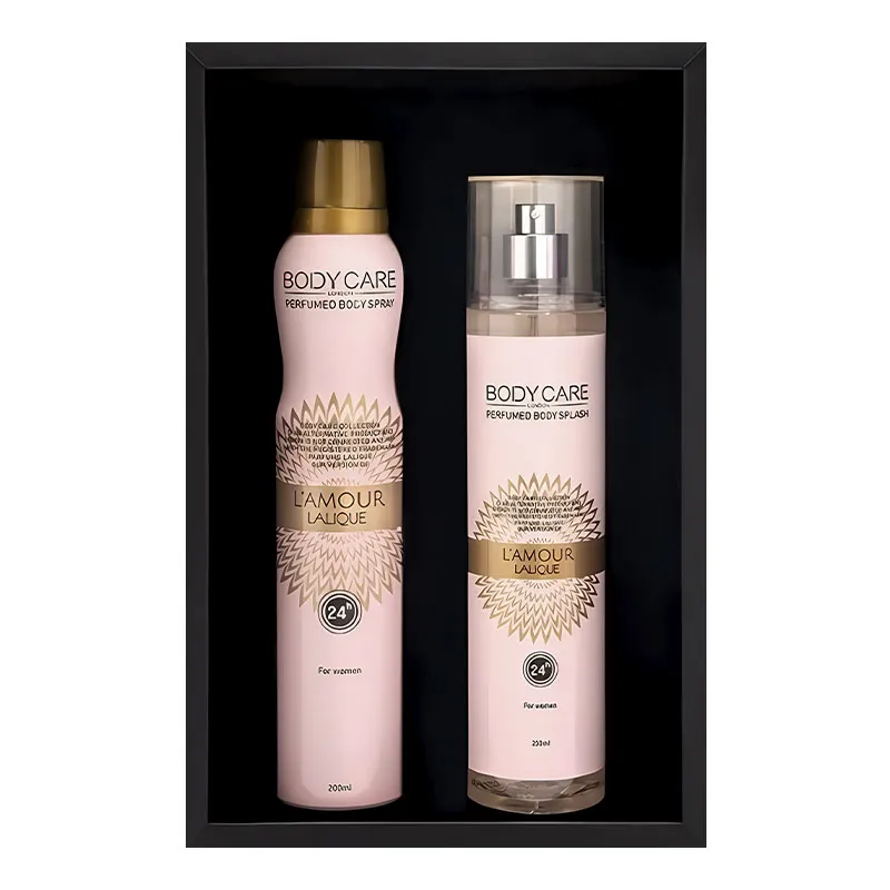 گیفت پک زنانه لالیک لمور Lamour Lalique gift pack کادویی بادی کر